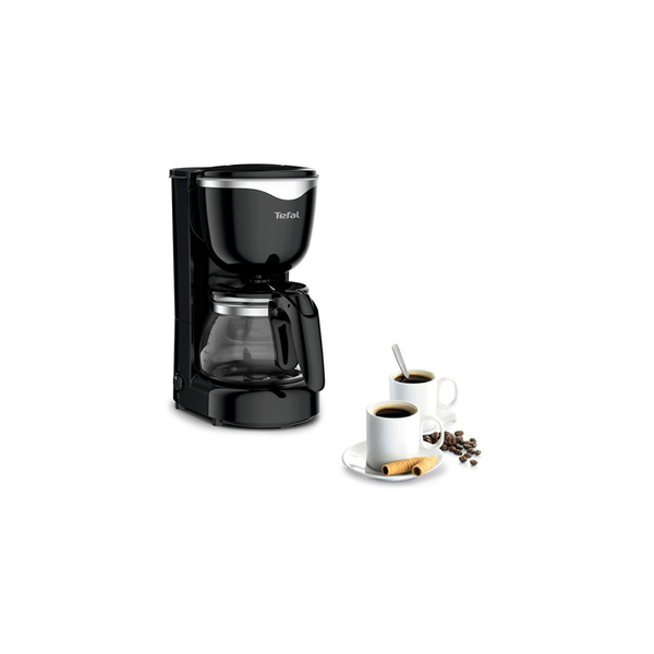 Tefal COMPACTE 6 tasses 0,6L Noir CM340811