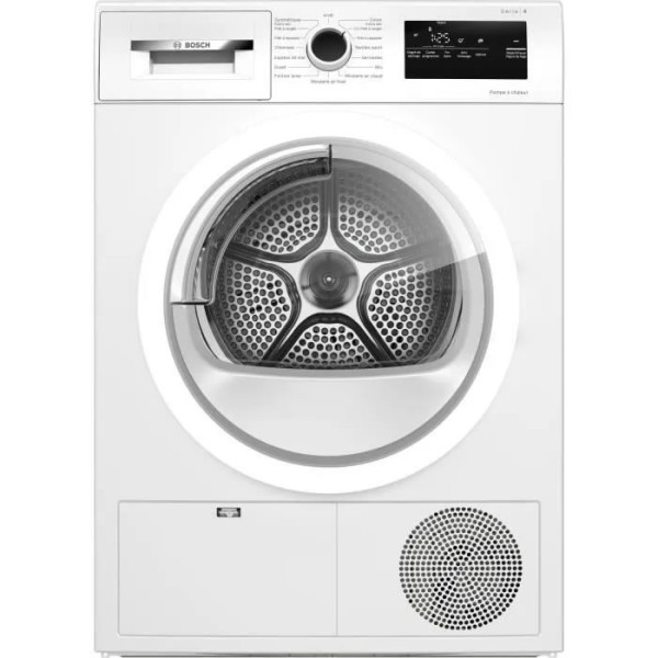 Sèche-linge pompe à chaleur BOSCH WTH83V13FR SER4 - 8 kg