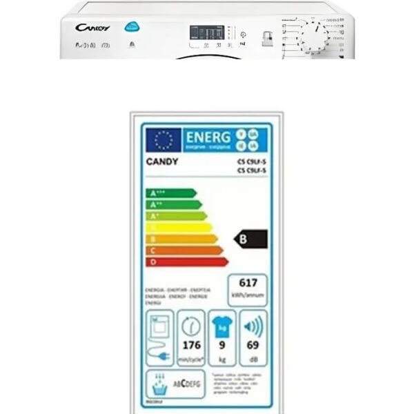 Sèche-linge Candy CSEC9LF-S TU – Image 2